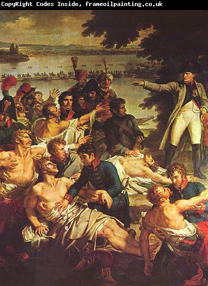 Charles Meynier Napoleons Ruckkehr auf die Insel Lobau am 23. Mai 1809